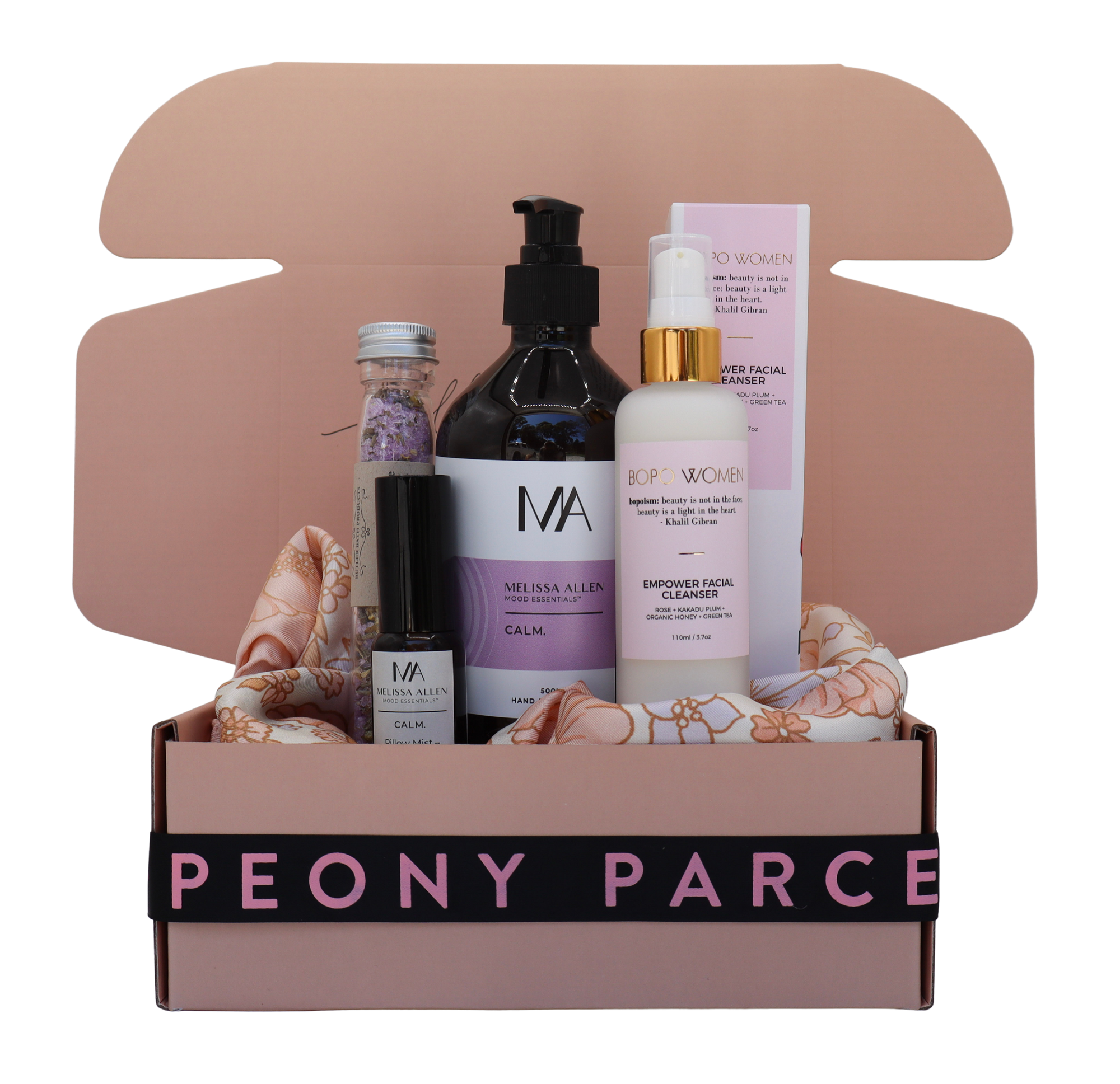 The "Self-Care Starter" Gift Box Peony Parcel