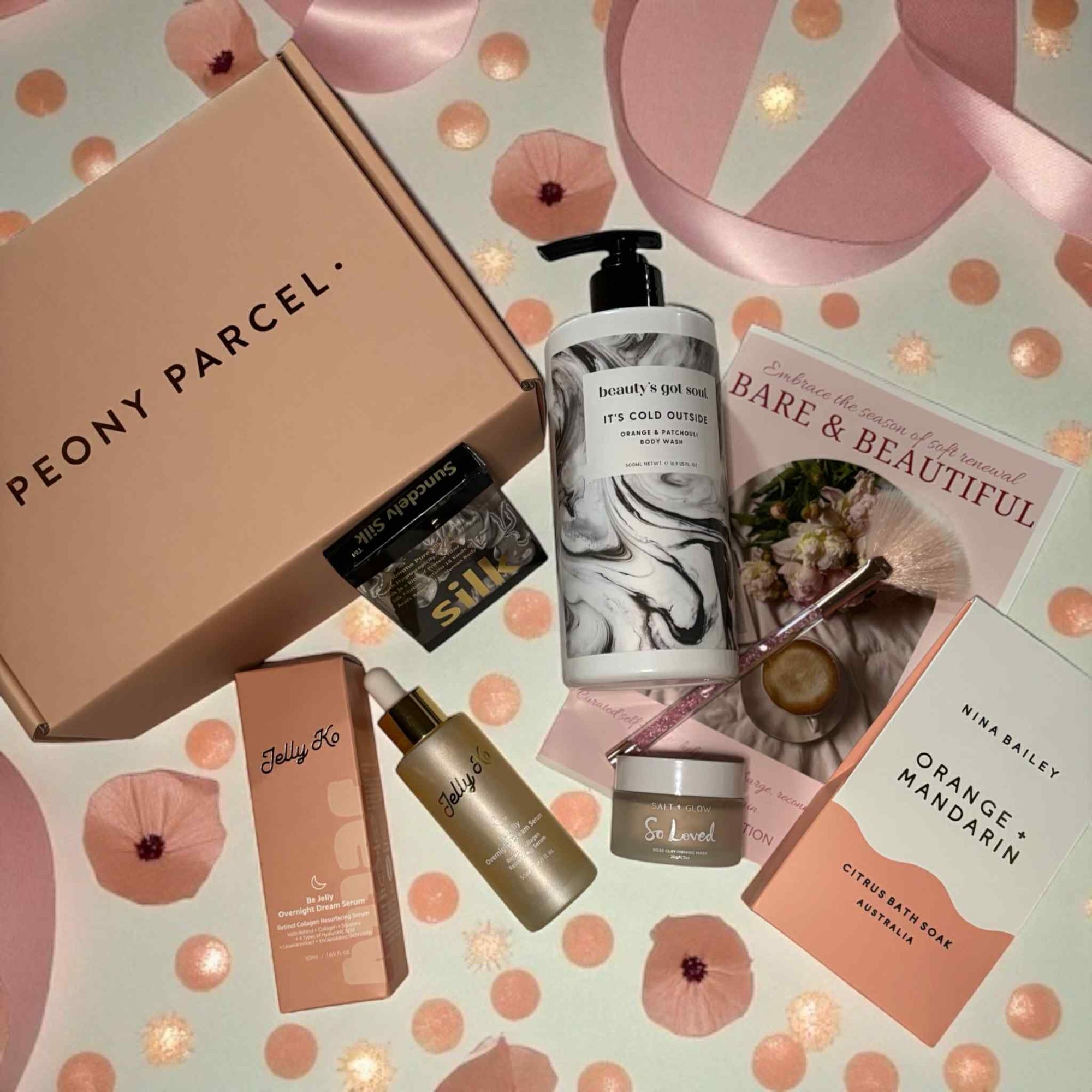 "Bare & Beautiful" Spring Edition Peony Parcel