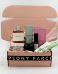 "Sip & Unwind" Gift Box Peony Parcel