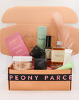"Sip & Unwind" Gift Box Peony Parcel
