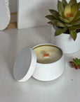 Peony Parcel White Candle Peony Parcel
