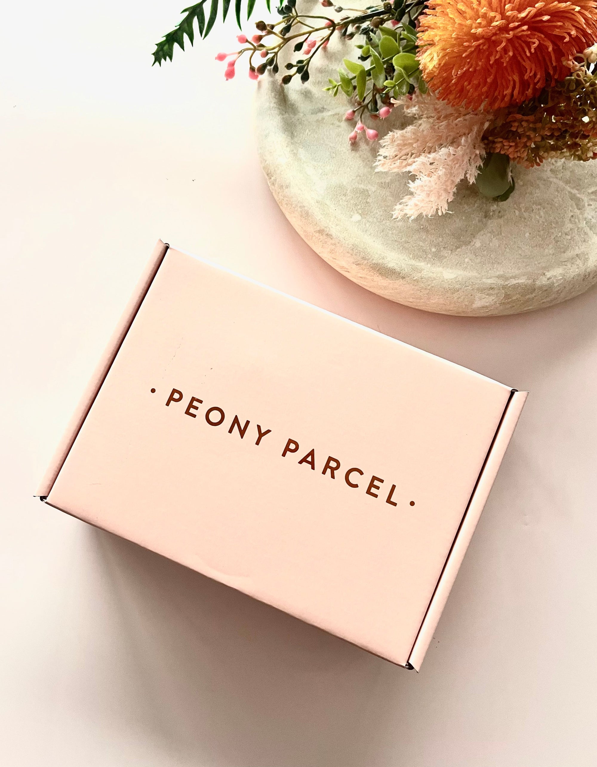 Luxury Mystery Pamper Parcels valued at $180 Peony Parcel
