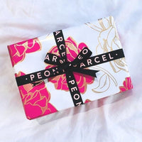 Botanical Flower Bath Gift Hamper Peony Parcel