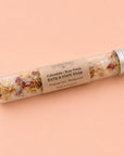 natural bath soak with botanicals
