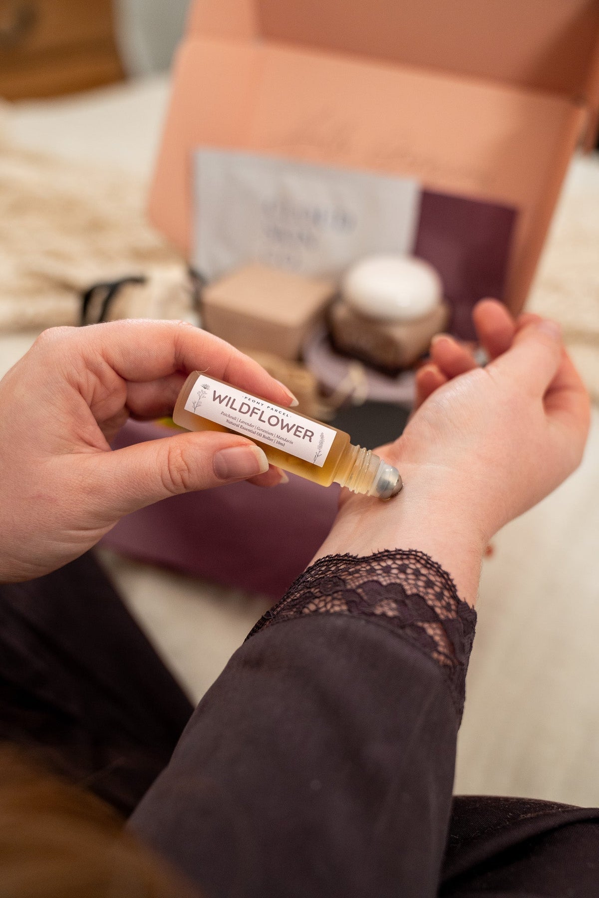 natural botanical essential oil roller