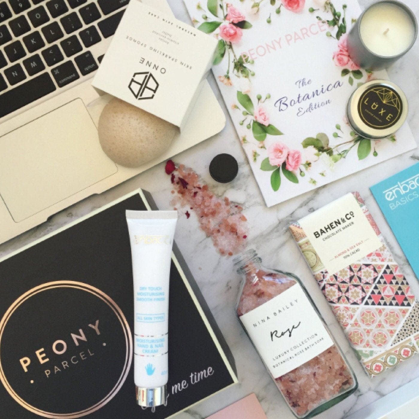 Peplum and Prosecco reviews the Botanica Edition Peony Parcel Peony Parcel