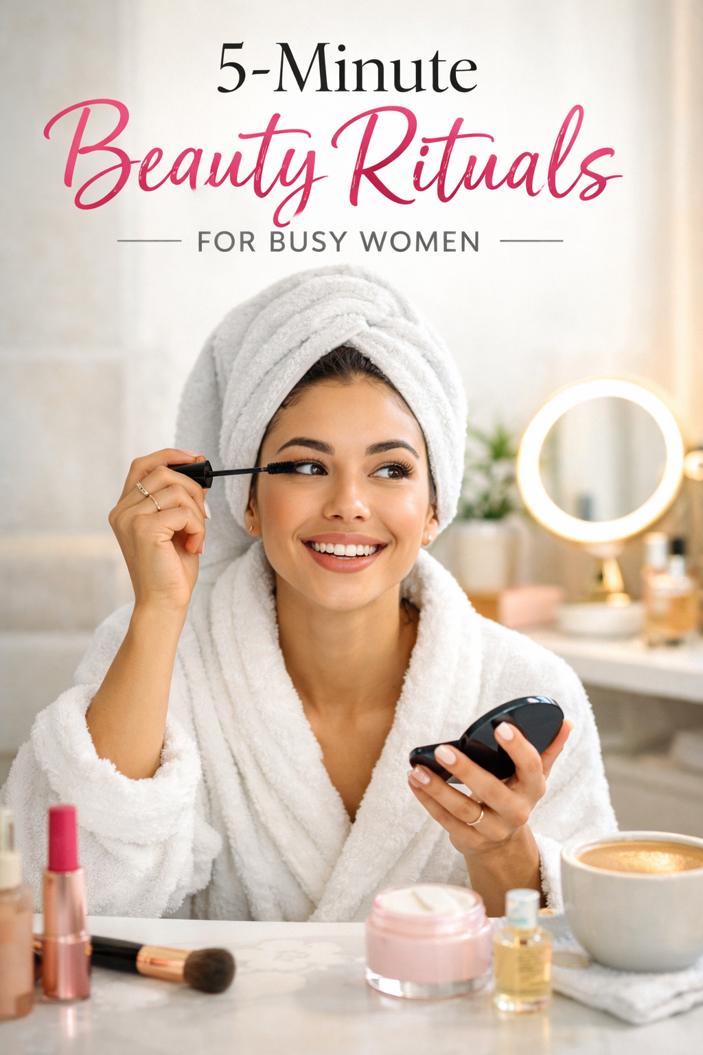 5-Minute Beauty Rituals for Busy Women Peony Parcel