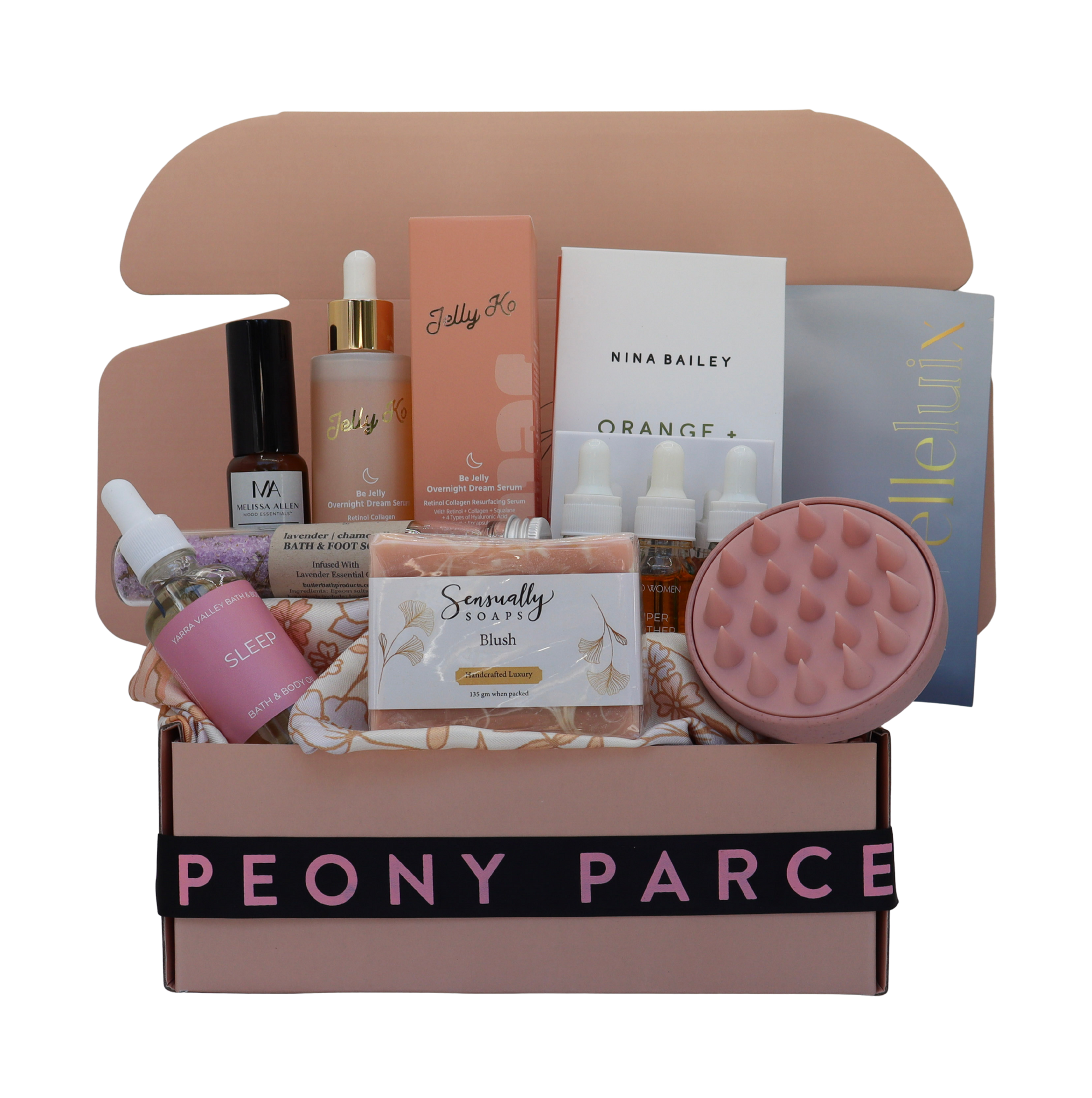 The "Luxury Self-Care" Gift Box Peony Parcel