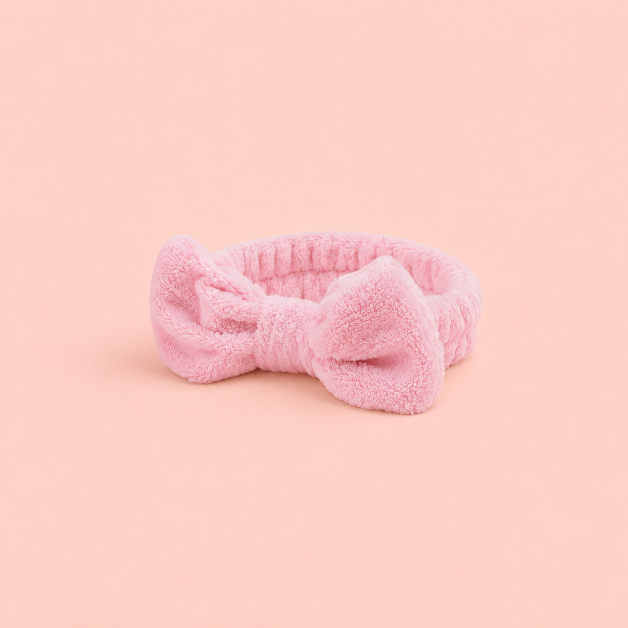 Fluffy spa headband