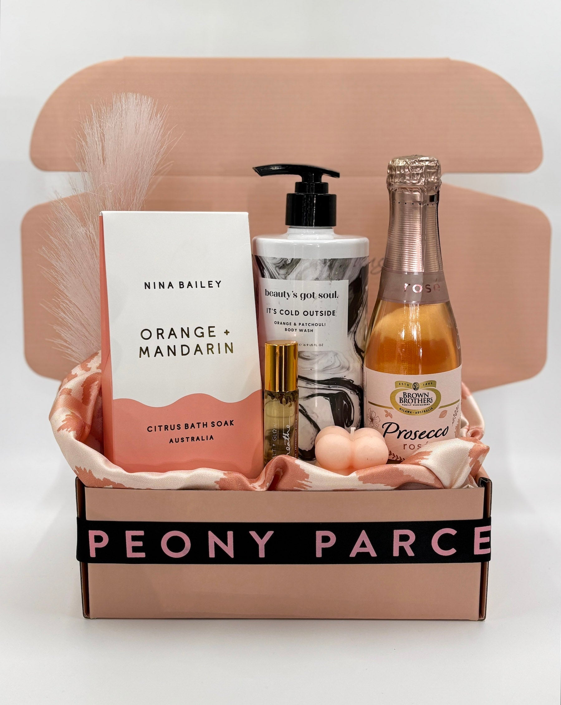 "Happy Birthday Darling" Gift Box Peony Parcel