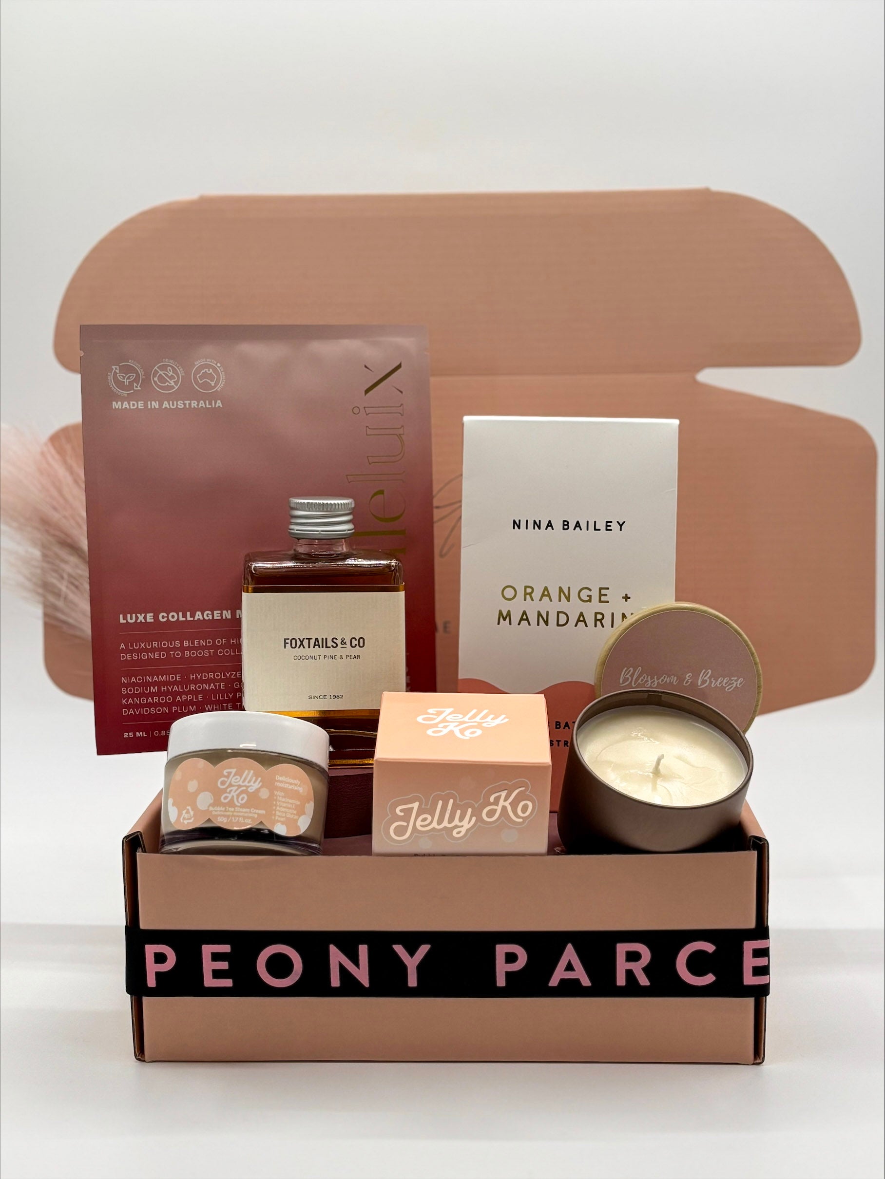 "Glow Ritual" Gift Box Peony Parcel