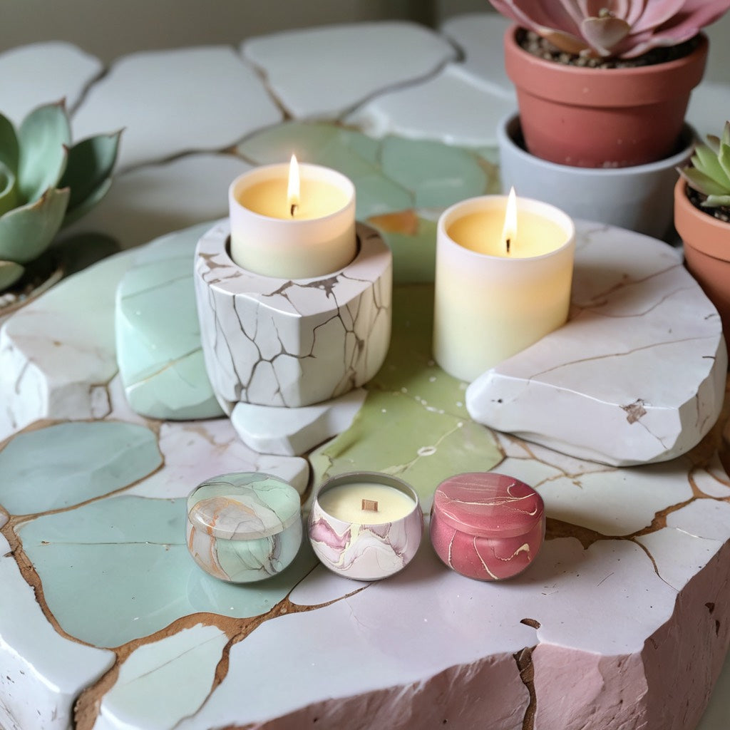 Peony Parcel  Candle 100g Peony Parcel