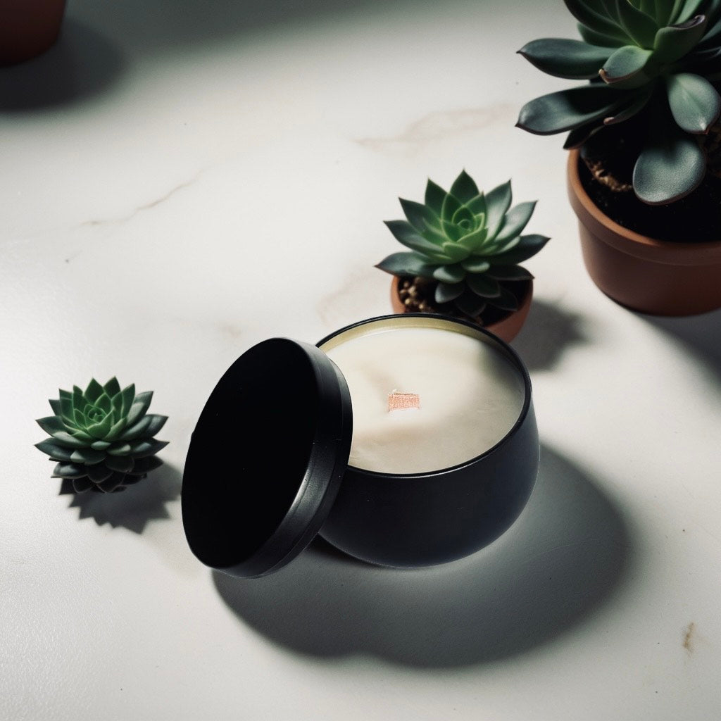 Peony Parcel Black Candle Peony Parcel