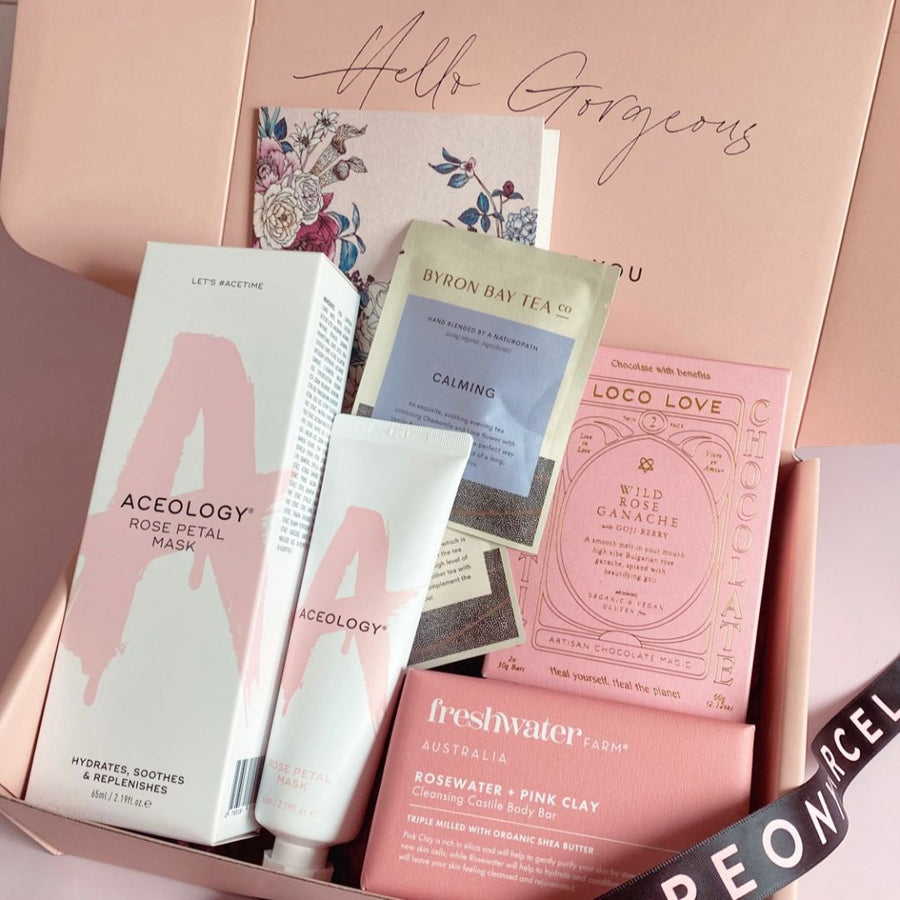 The Luxury Self Care Gift Box Peony Parcel
