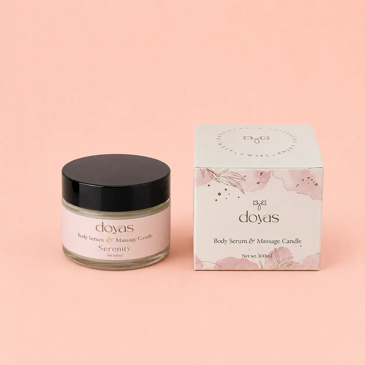 Body candle moisturiser