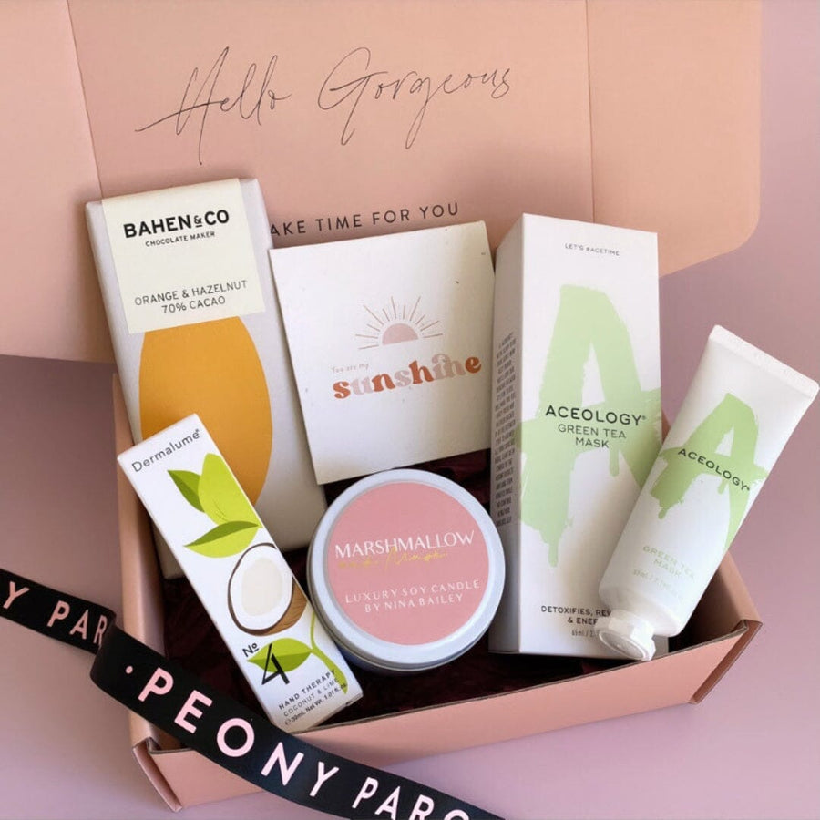 You Are My Sunshine Self Care Gift Box Peony Parcel