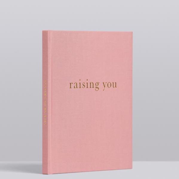 RAISING YOU. PINK LETTERS TO MY BABY. Peony Parcel