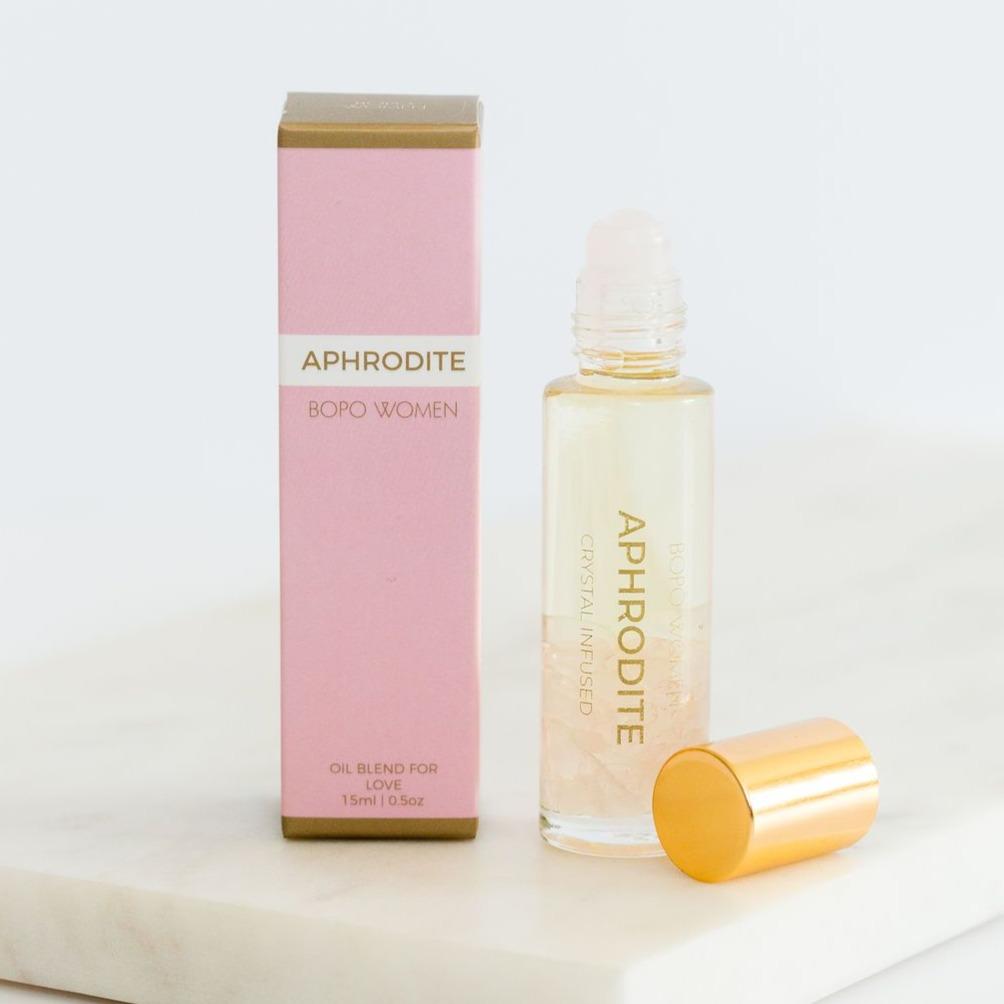 APHRODITE CRYSTAL PERFUME ROLLER Peony Parcel