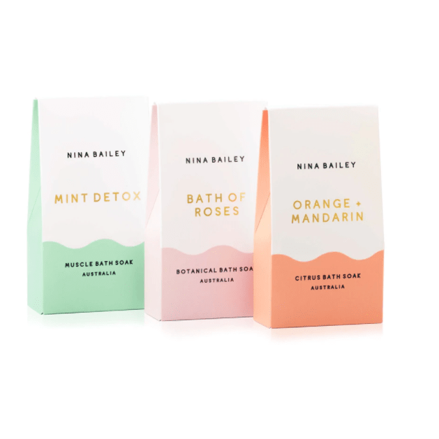 BATH SOAK - MINTY DETOX MAGNESIUM BOTANICAL BATH SOAK Peony Parcel