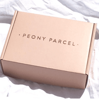 Blissful Retreat: Curated Gift Box for Unwinding & Treating Yourself Peony Parcel